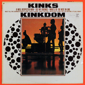 ◆LP◆The Kinks（キンクス）「Kinks Kinkdom」Reprise R6184、米国盤３色ラベル、Mono「1D / 1E」