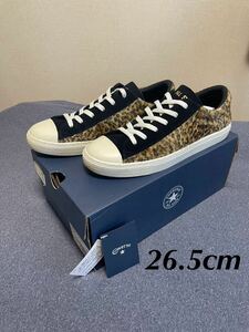 【26.5cm/8】CONVERSE ALL STAR LEOPARD レオパード コンバース オールスター 豹柄 ブラウン ローカット