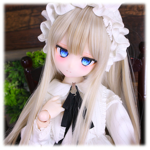 【さにさにむーん】DDH-29 カスタムヘッド セミホワイト肌＋ディーラー様製アイ付 MDD ドルフィードリームの画像8