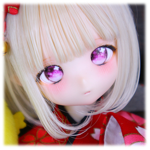 【さにさにむーん】imomodoll Rucy セミホワイト肌カスタムヘッド＋ディーラー様製アイ付 MDD等にもの画像7