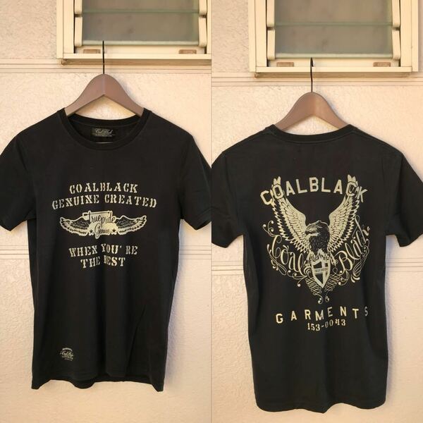 日本製　COALBLACK イーグル　Tシャツ　ブラック　BLACK 黒　コールブラック　LDH COAL BLACK RUDE