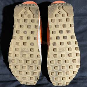 美品 NIKE sacai clot コラボ LD WAFFLE ベージュ beige オレンジ orange LDワッフル ナイキ サカイ クロット トリプルネーム DH1347-100の画像5