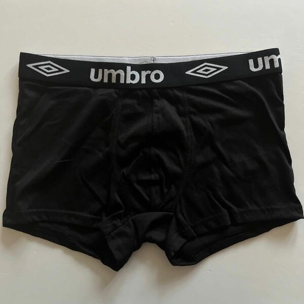 umbro アンブロ　メンズボクサー　L(M) ボクサーパンツ メンズインナー　男性ボクサー　ブラック　黒　メンズアンダーウエア