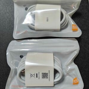 【純正品】Xiaomi 120w 充電ケーブル 2個セット