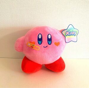 星のカービィ 絆創膏付き Kirby×monet ぬいぐるみ～POWER UP～