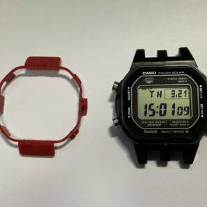 極美品 純正 CASIO カシオ G-SHOCK Gショック メタル GMW-B5000D-1JF ヘッドのみ タフソーラー 電波時計の画像4