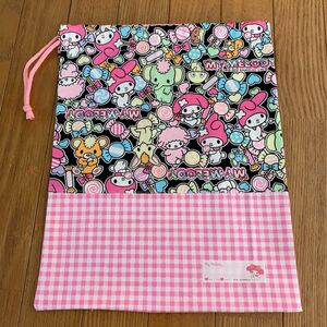 専用出品　大判　巾着袋　マイメロ　ハンドメイド