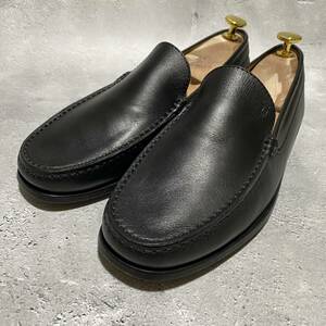 【美品】　トッズ　TOD'S （6）レザードライビングシューズ　コブラヴァンプ