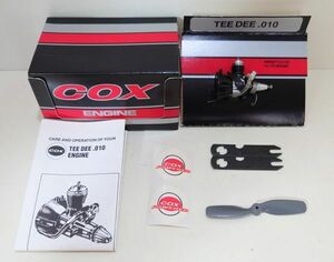 [ unused ] COX TEE DEE 010 ENGINE No.130 engine radio controlled airplane G240208878-41