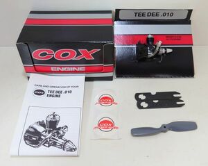 【未使用】 COX　TEE DEE　010　ENGINE　No.130　エンジン　飛行機 ラジコン　G240208882-45