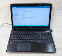 【BIOS起動確認済み】 富士通 FUJITSU　FMVA45SBP　AH45/S　Core i3-4025U　メモリ 4GB HDD 750GB　ノートPC パソコン　G240324961_画像1