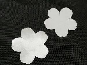 【未使用美品】アートフラワー 抜弁 桜 サクラ さくら 花びら サテン 54枚セット材料 素材 5.5cm