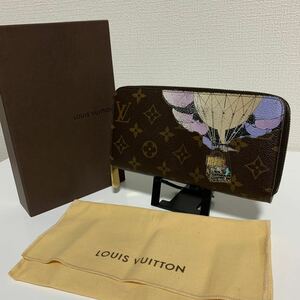 美品　LOUIS VUITTON ルイヴィトン ラウンドファスナー ジッピーウォレット モノグラム バルーン　長財布 