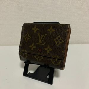 LOUIS VUITTON ルイヴィトン モノグラム wホック 三つ折り財布　折り財布 