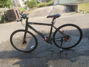 TW☆LOUIS　GARNEAU　LG　 700×28C　3×8　24段変速ギア　アルミフレーム　47ｃｍ　ディスクブレーキ　クロスバイク ◎ギア切り替えOK