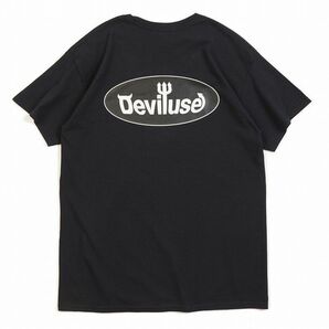 新品未使用 Deviluse デビルユース Somebody Stole Tシャツ BLACK-Lの画像3