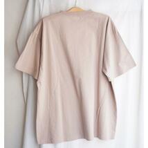 新品未使用　quolt　クオルト　CANIS　オオカミ　SS Tシャツ　SMOKE PINK-XL_画像3