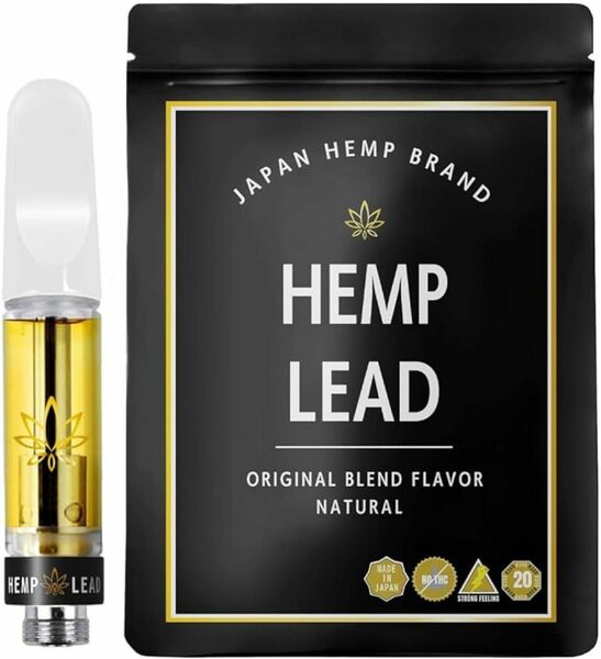 HEMPLEAD CBD リキッド 1ml 超高濃度 95% 950mg カートリッジ 510規格 国内製造(オージークッシュ)