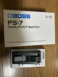 ★ BOSS FS-7 DUAL FOOT SWITCH 美品