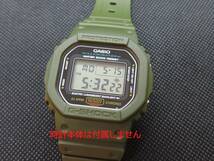 G-SHOCK/Gショック ラバーベゼル・バンドセット カーキ【モジュール1545 3229】交換用 工具付■DW-5600E、GW-B5600等に◆送料無料_画像4