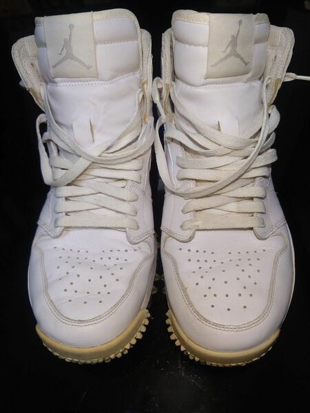 Nike Air Jordan 1 Retro High Golf Cleat White Metallic　エアジョーダン1