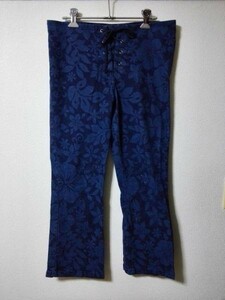 jjyk4-781 RYU SPORTS lady's pants blue jeans M