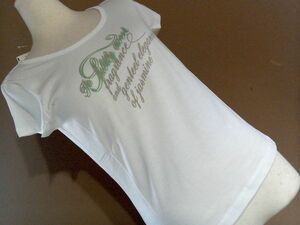 hna2 new goods #Te chichi# Te chichi ivory britain character design T-shirt M size regular price 3675 jpy 