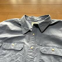 V-12　エルエルビーン/L.L.Bean　サイズ XL！　薄手デニム系 シャツ_画像2