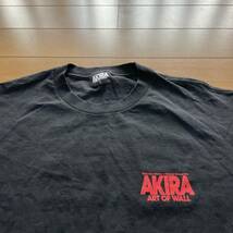 O-17　アキラ/AKIRA ART OF WALL（パルコ・メキシコ製）　サイズ L・黒！　Tシャツ_画像2