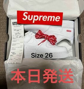 Supreme × Nike Air Force 1 Low "White