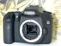 シャッター極少 5,770回 超美品 キャノン Canon EOS 40D EF-S 18-200mm IS レンズ 2本付き 重要付属品完備 8GBCFカード付き 週末値下げ_画像4