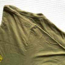 【POLeR】ポーラー 綿100% 半袖 Tシャツ[L] フォレストグリーン アウトドア　キャンプ　フェス　メンズ　ノースフェイス パタゴニア_画像7