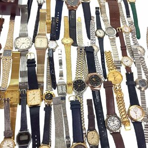 ● 時計 腕時計 まとめ 不動 動作品もあり ジャンク SEIKO セイコー シチズン カシオ クオーツ 他 100個以上 /2435の画像5