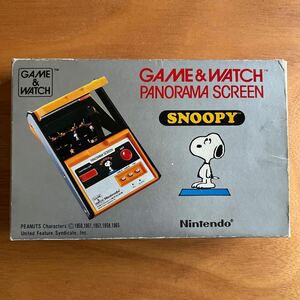 ゲームウォッチ / パノラマスクリーン / スヌーピー SNOOPY / LSI LCD / レア 貴重 / GAME & WATCH / 任天堂 ニンテンドー