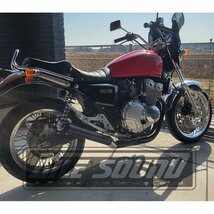 CB400F NC36　ショート管　ブラック　マフラー【新品】 国内生産_画像2