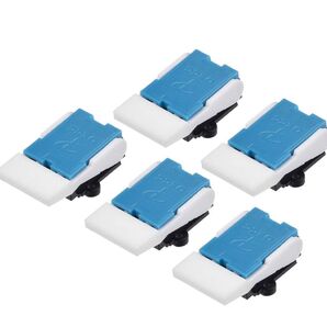 電話リセットスイッチ6銅ピンPCBマウントドアベルスイッチライトブルー音声付5個