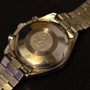 ジャンク品 OMEGA オメガ 3511.50 スピードマスター オートマチック デイト 自動巻 SS ブラック/シルバー文字盤 パンダ 時計 ウォッチの画像4