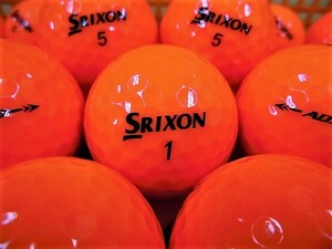 ●厳選美品●スリクソン SRIXON【AD333】2018年モデル オレンジ 50個 ロストボール●