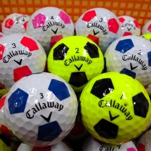 ●キャロウェイ クロムソフトシリーズ Callaway CHROME SOFT トゥルービス【TRUVIS】50個 ロストボール●の画像2