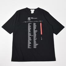 希少 90s アニエスベー agnes b. 1997年 東京現代美術館 ポンピドゥーセンター展 アートコラボ Tシャツ 黒 2/M ブラック シングルステッチ_画像2