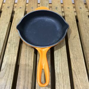 LE CREUSET ル・クルーゼ ミニフライパン ソロキャン！