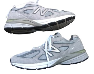 廃盤 希少 M990GL V4 new balance ニューバランス　990 991 992 993 29cm 4E US11 グレー made in USA 米国製　アメリカ製　スニーカー　