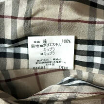 絶版極美品BURBERRY BLACKLABELナポレオンコートL~Mベルト付黒ノバチェック柄マリントレンチコート大きいブラレバーバリーブラックレーベル_画像10