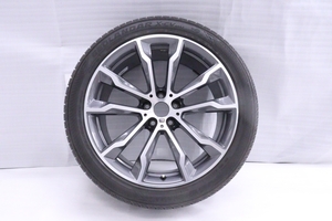 43-298* original *G01 G02 X3 X4* tire wheel set 1 pcs 2021 year made 275/40R20 106W 20×9.5J 5 hole PCD 112 +43 BMW (KK)