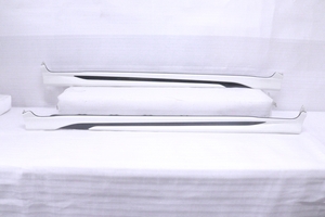 43-393* Modellista *NGX10 C-HR left right side skirt 536 white pearl crystal car in 070 original * Toyota (KK)