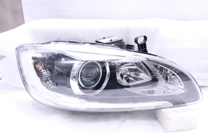 43-478★HID FB ボルボ S60 V60★右ヘッドライト 31420256 ブラック VOLVO 純正 (UK)