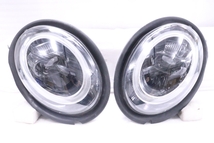 43-775★後期 LED F56 F55 ミニ★左右ヘッドライト 63.11-5A01964-05/63.11-5A01963-05 ブラック 純正★BMW MINI ジャンク品 (UK)_画像1