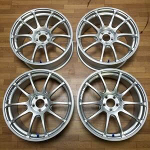 【美品】18インチ 8J +47 PCD100 ADVAN Racing RZ ブレンボ レガシィ インプレッサ BRZ 86 プリウス カローラスポーツ CT200h RS TC GT RG