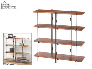  higashi . shelf wide shelves 4 step stylish wooden open rack storage W85×D26×H85.5 GT-112.... Manufacturers direct delivery free shipping 