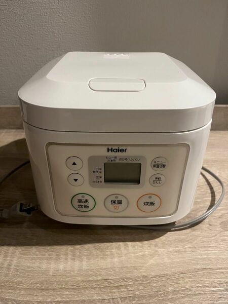 ハイアール JJ-M30C-W 炊飯器 Haier マイコン炊飯ジャー 炊飯器 3合炊き マイコン 一人暮らし 炊飯